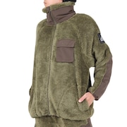 (メンズ)SHERPA A FLEECE HIGH NECK ZIP UP ジャケット RFPKM2304-OLV