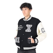 エクストララージ(メンズ)OG ロゴ バーシティジャケット 101234021009-BLACK