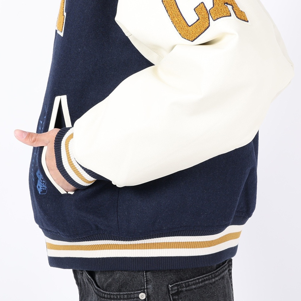 エクストララージ（メンズ）OG ロゴ バーシティジャケット 101234021009-NAVY