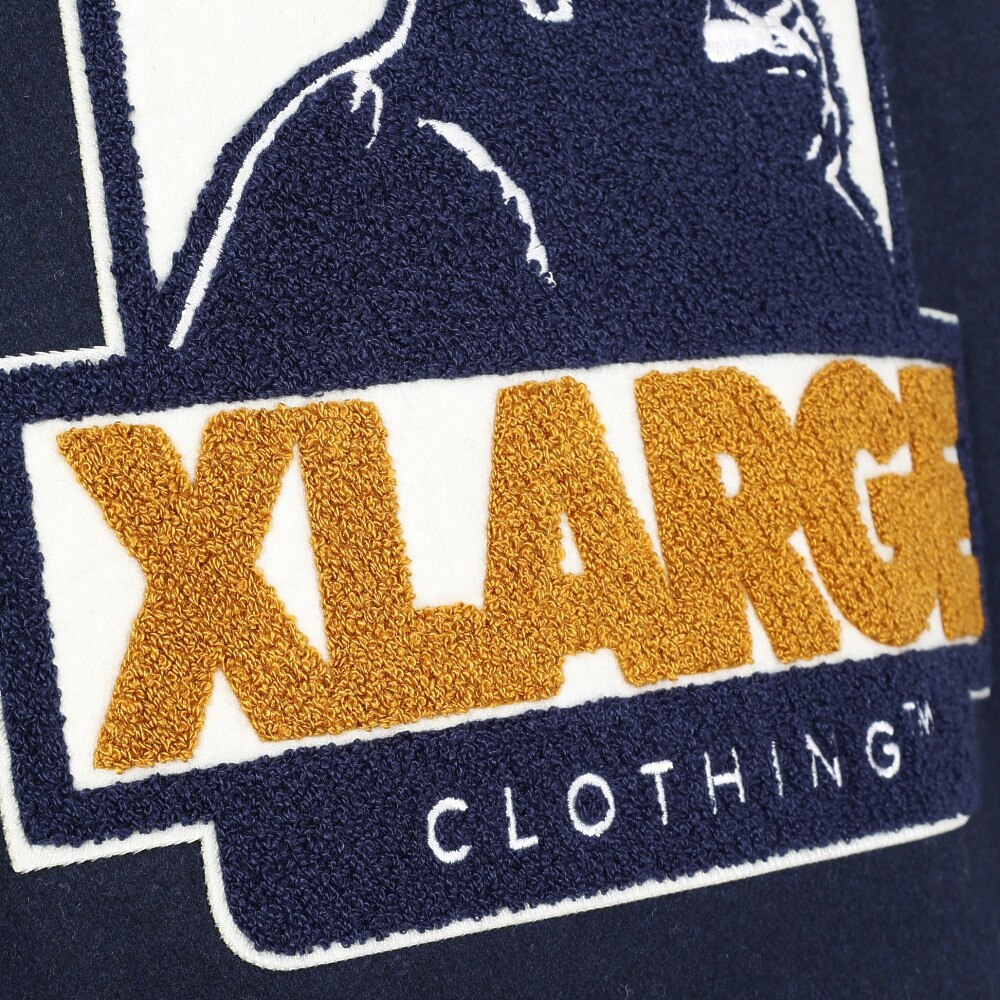 エクストララージ（XLARGE）（メンズ）OG ロゴ バーシティジャケット 101234021009-NAVY