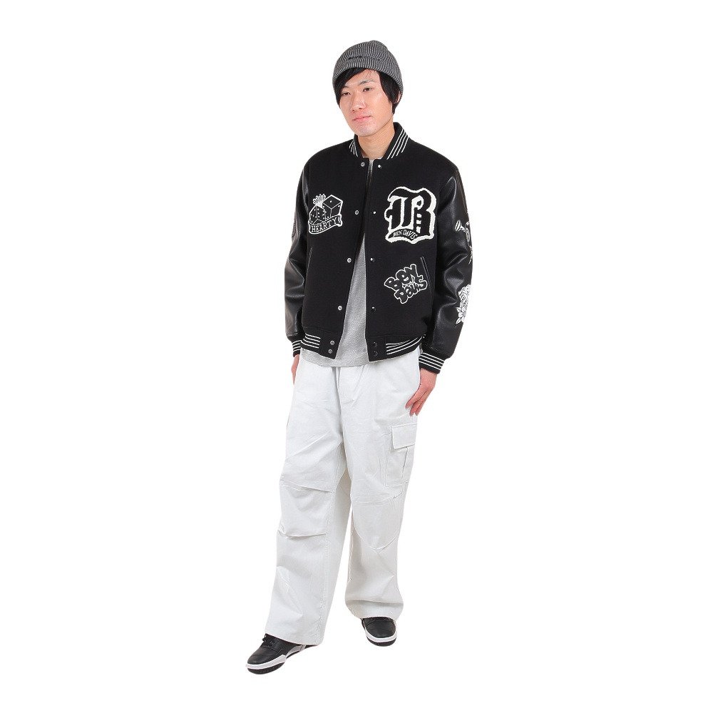 ベンデイビス（BEN DAVIS）（メンズ）STADIUM ジャケット 23780014-01BLK