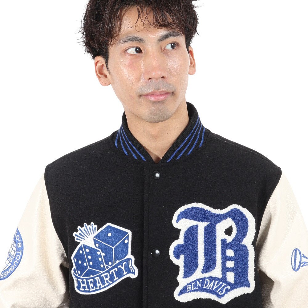 ベンデイビス（BEN DAVIS）（メンズ）スタジアムジャケット 2378001463BLU スポーツ用品はスーパースポーツゼビオ