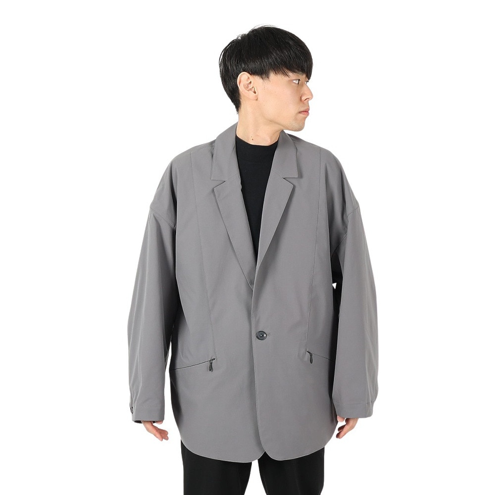 マナスタッシュ（MANASTASH）（メンズ）エクストラマイル 1B ジャケット 792-4155001 GREY