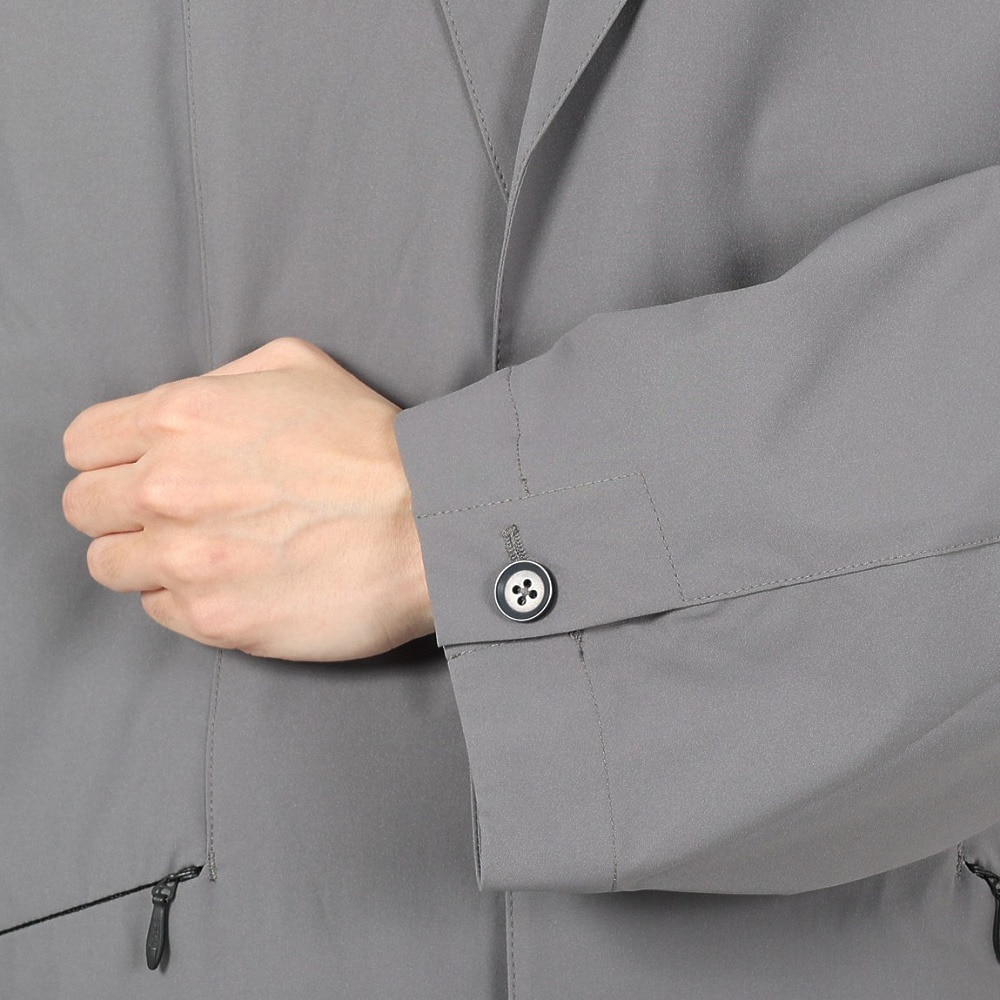 マナスタッシュ（MANASTASH）（メンズ）エクストラマイル 1B ジャケット 792-4155001 GREY