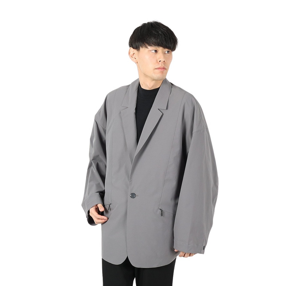 マナスタッシュ（MANASTASH）（メンズ）エクストラマイル 1B ジャケット 792-4155001 GREY