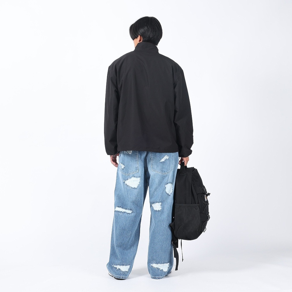 エクストララージ（XLARGE）（メンズ）RIPSTOP ハーフジップアップジャケット 101241021009-BLACK