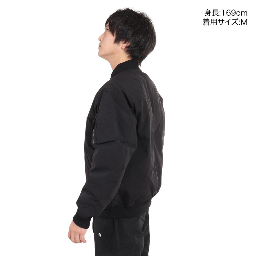 サイラス（SILAS）（メンズ）パファーボンバージャケット 110233021007-BLACK
