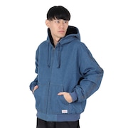 (メンズ)STUDDED フーディー ワークジャケット 101243021008-INDIGO
