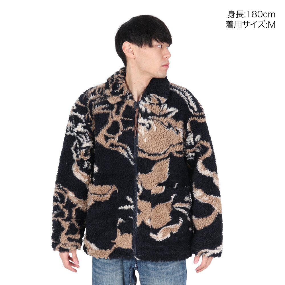 オベイ（OBEY）（メンズ）MUSHROOM シェルパジャケット 121800577DNV