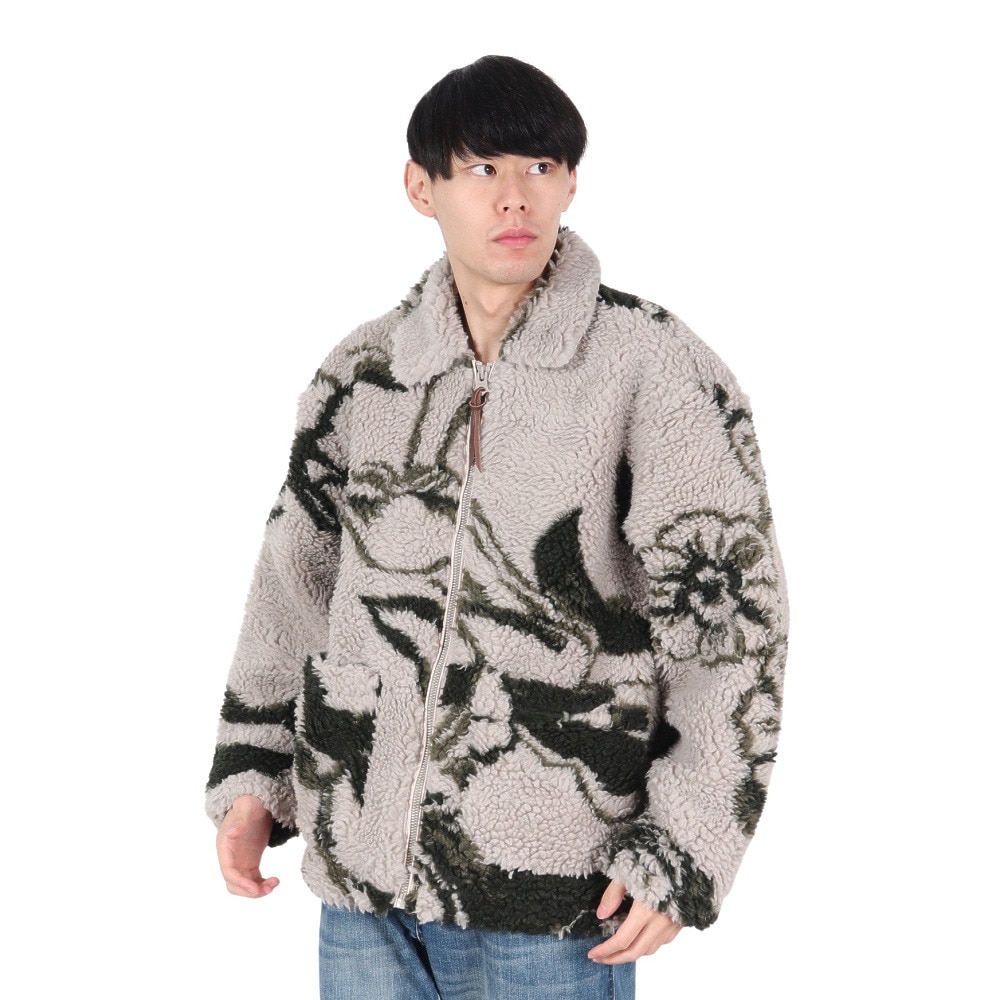 オベイ（OBEY）（メンズ）MUSHROOM シェルパジャケット 121800577SIG