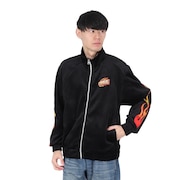 (メンズ)VELOUR トラックジャケット 101244021006-BLACK