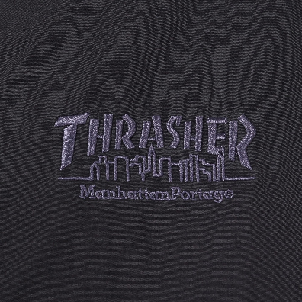 マンハッタンポーテージ（ManhattanPortage）（メンズ）コーチ ジャケット THRASHER 24FW-MP-M589 BLACK