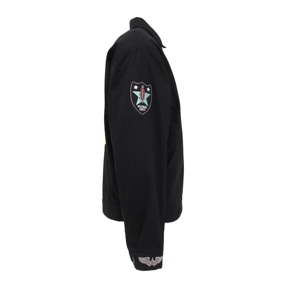 エクストララージ（XLARGE）（メンズ）PEACE SQUAD ベトナム ジャケット 101251021005-BLACK