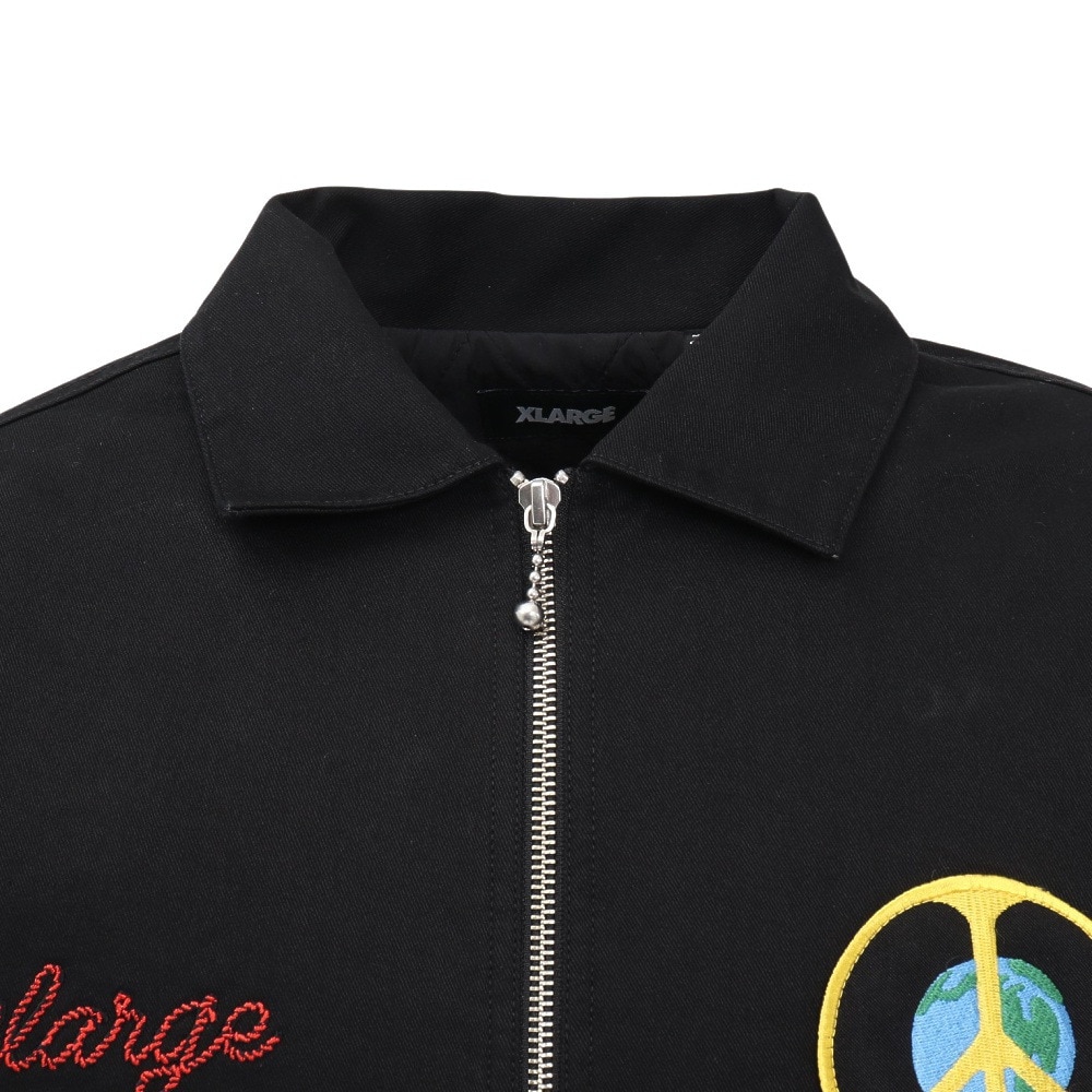 エクストララージ（XLARGE）（メンズ）PEACE SQUAD ベトナム ジャケット 101251021005-BLACK