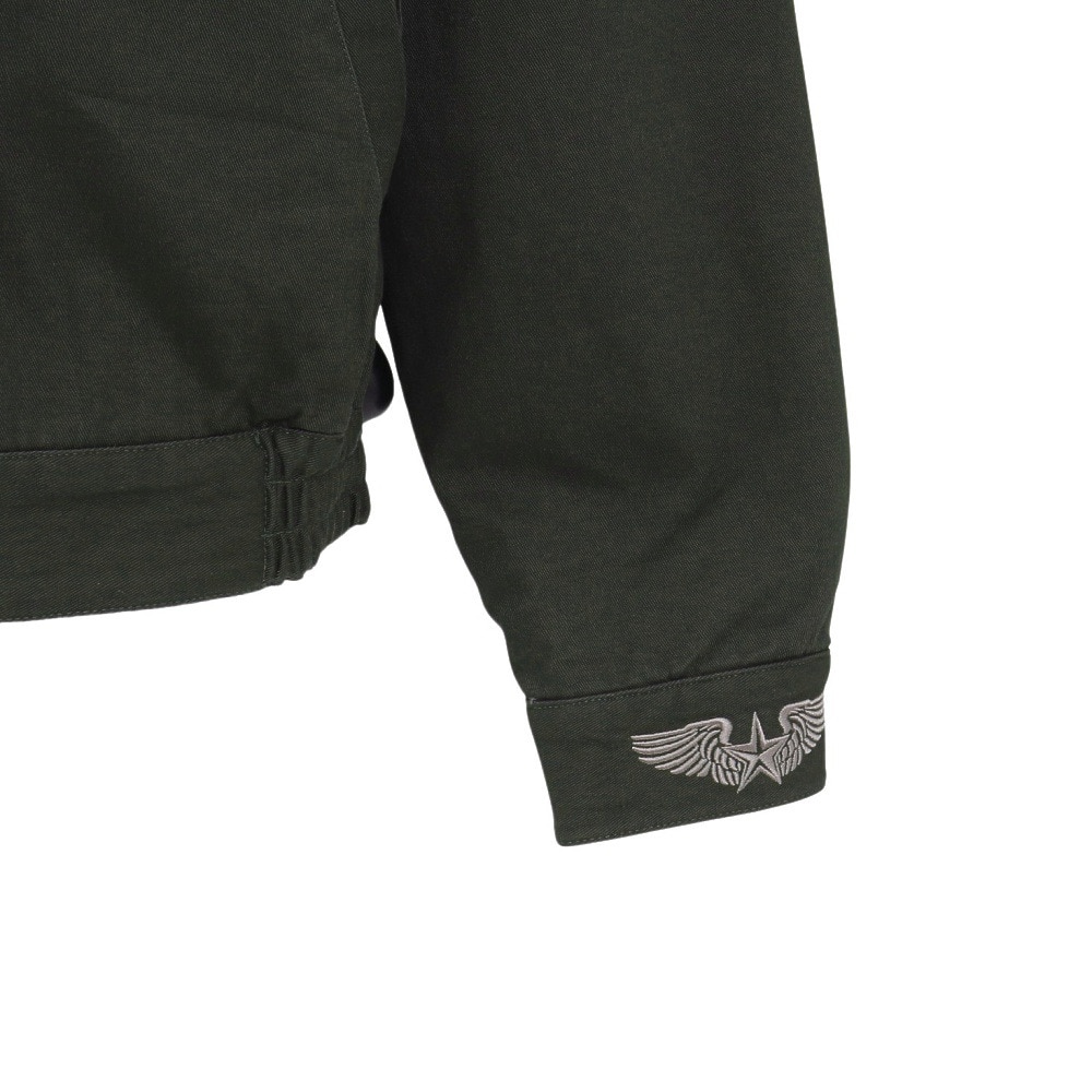 エクストララージ（XLARGE）（メンズ、レディース）PEACE SQUAD VIETNAM ジャケット 101251021005-DkGREEN