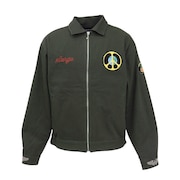(メンズ、レディース)PEACE SQUAD VIETNAM ジャケット 101251021005-DkGREEN