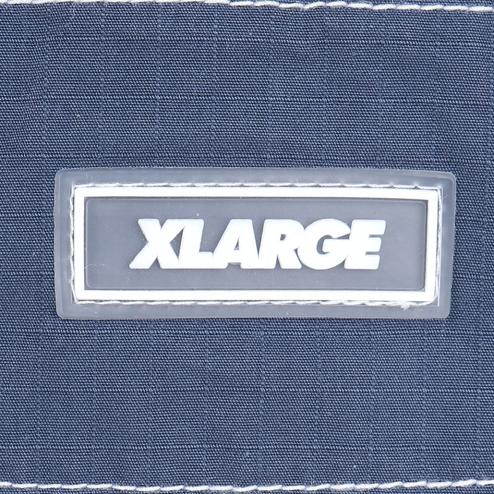 エクストララージ（XLARGE）（メンズ）RIPSTOP ハーフジップ ジャケット 101251021008-NAVY