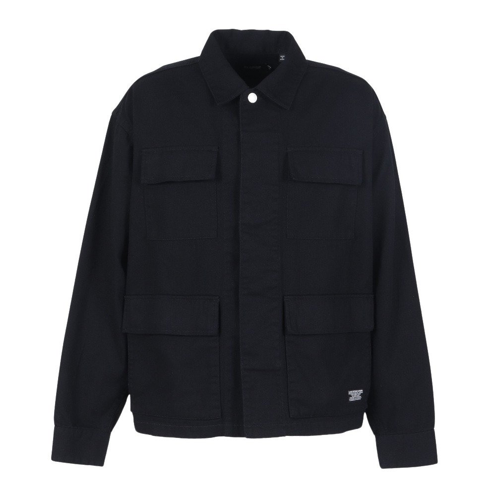 黒 3X-LARGE ミリタリージャケット エクストララージ（XLARGE）（メンズ）MILITARY ジャケット