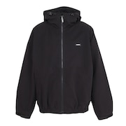 (メンズ)ラグラン フーデッド ジャケット 101253021004-BLACK