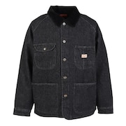(メンズ、レディース)裏フリース カバーオール ジャケット 2515107:17:CHARCOAL