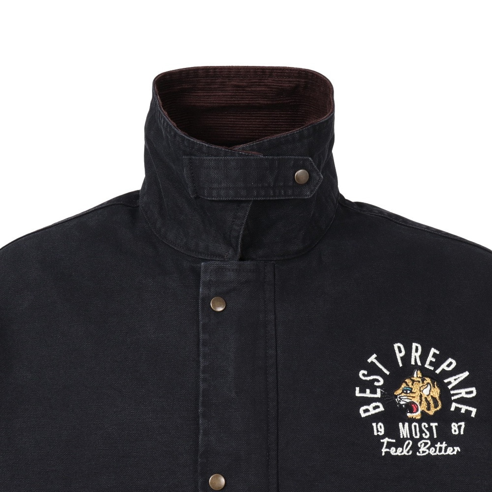 パワー・トゥ・ザ・ピープル（POWER TO THE PEOPLE）（メンズ、レディース）エリコーディロイCollar ジャケット 5701019-01 BLK