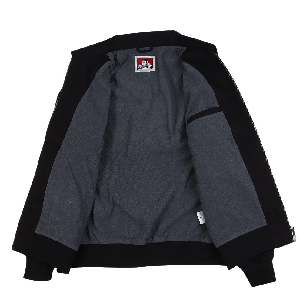 ベンデイビス（BEN DAVIS）（メンズ）バック刺繍 ダックジャケット 25780003-BLK