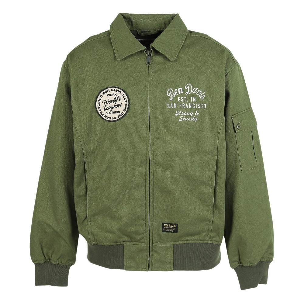 ベンデイビス（BEN DAVIS）（メンズ）バック刺繍 ダックジャケット