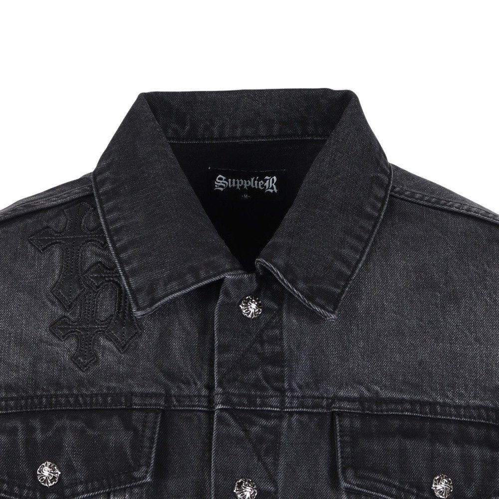 サプライヤー（SUPPLIER）（メンズ）Multiple Cross Leather Patch