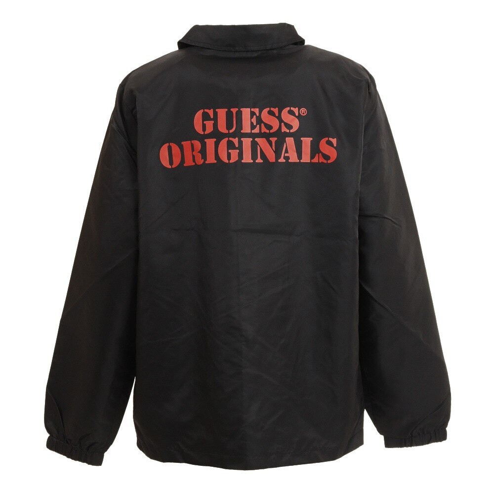 ゲス（GUESS）（メンズ）Originals Coach ジャケット M1BN01W7KD0JBLK★★★