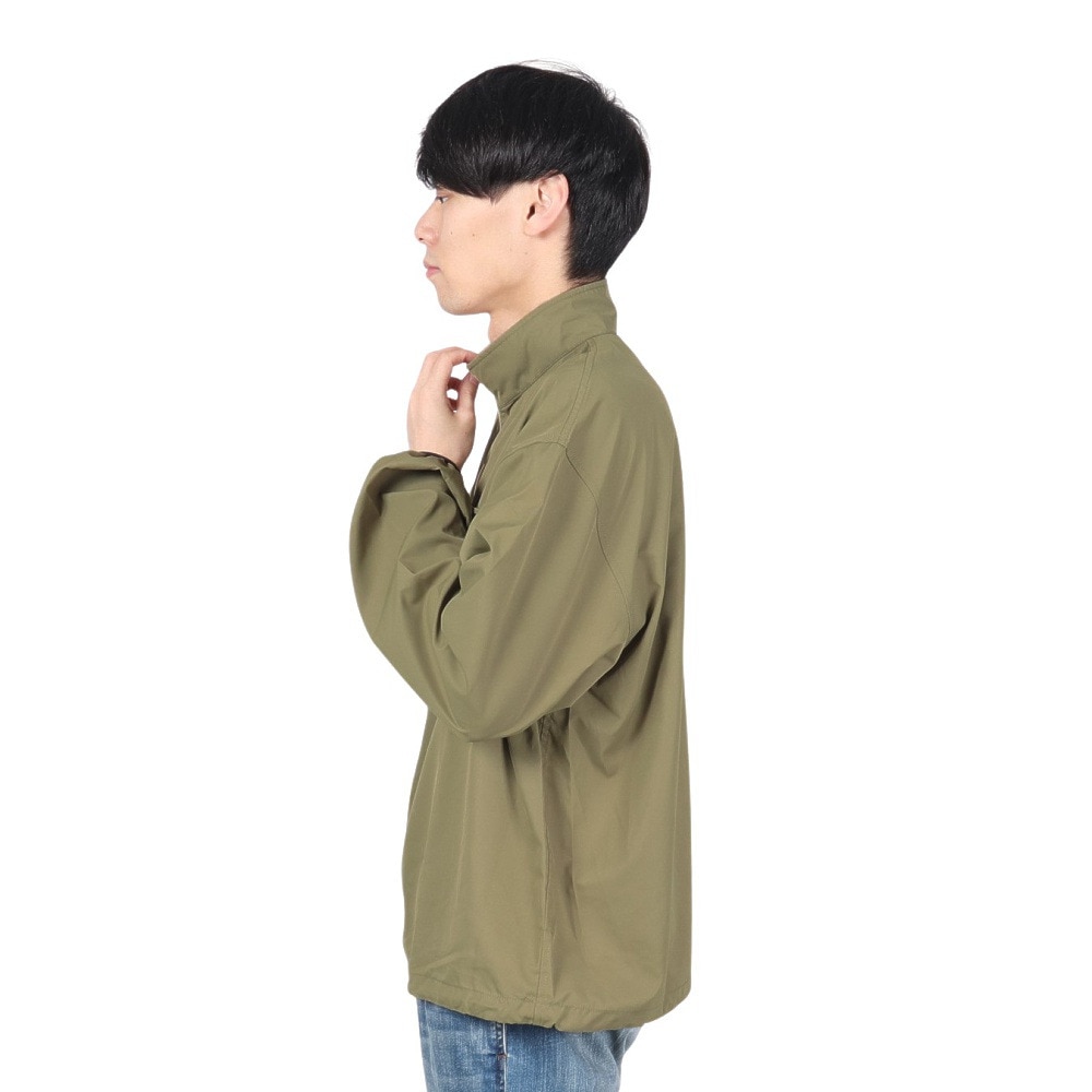 エクストララージ（XLARGE）（メンズ）ナイロン ハーフジップ ジャケット 101221021007-OLIVE