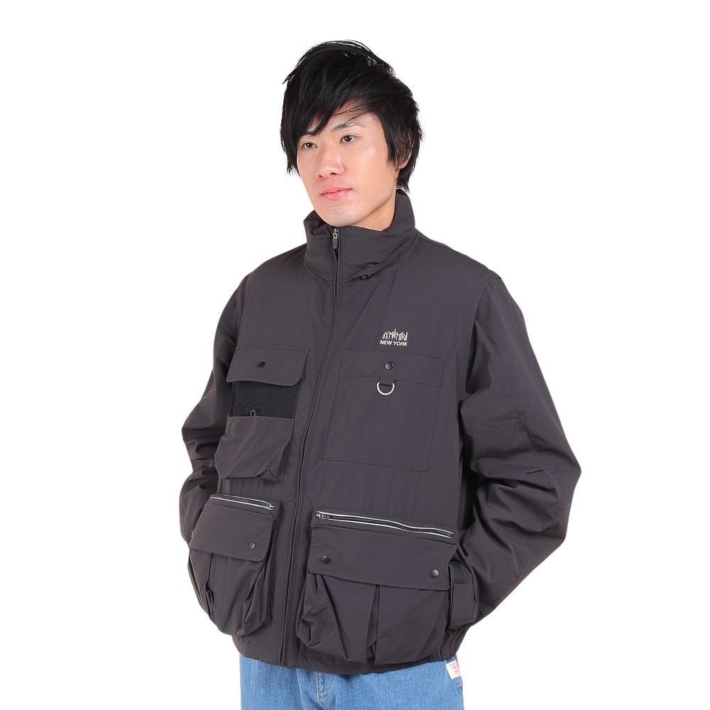 マンハッタンポーテージ（ManhattanPortage）（メンズ）2Wayフィールドジャケット 23FW-MP-M540 C.GRY
