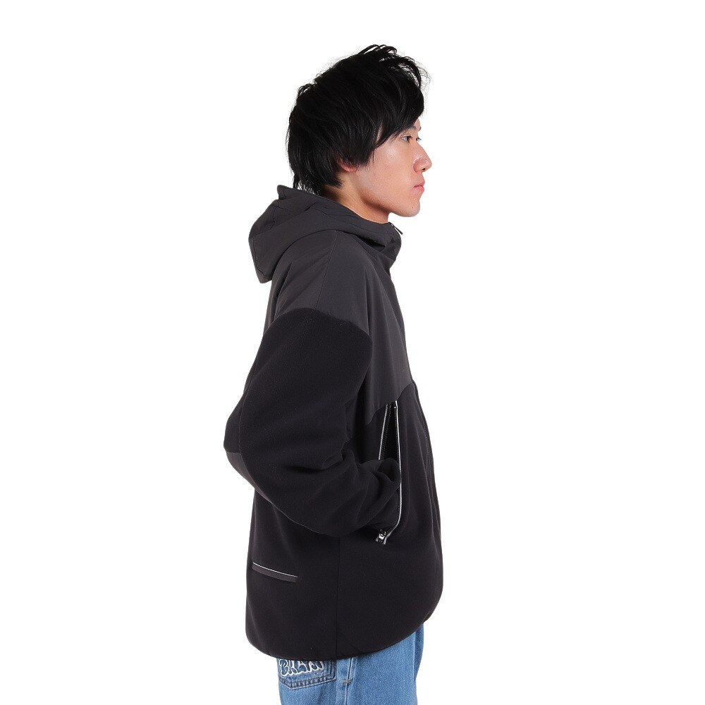 ManhattanPortage（メンズ）フーデッドブルゾン MP-M488 BLK