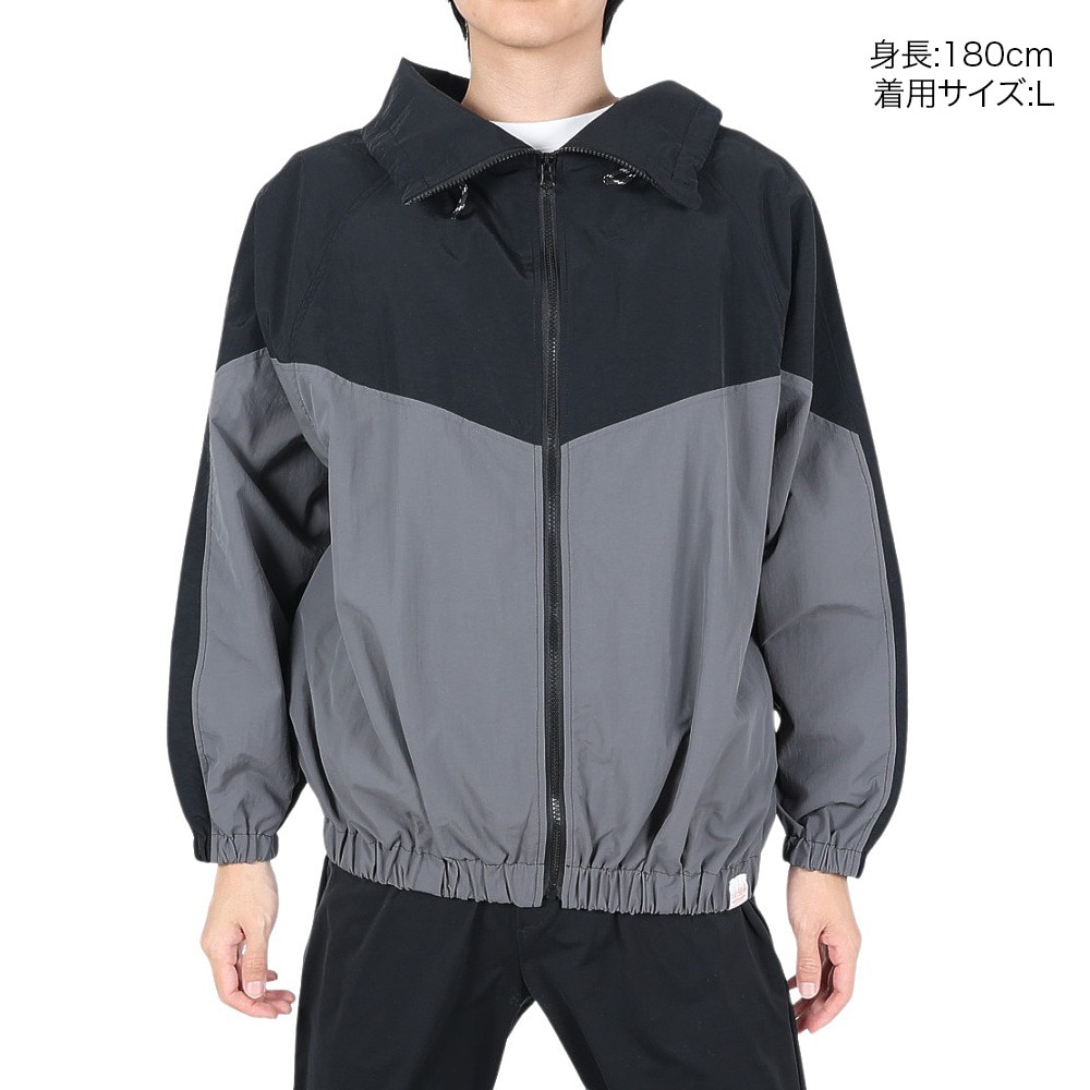 ヤックパック（YAK PAK）（メンズ）ナイロンツインZIPブルゾン 4310025-01 BLK