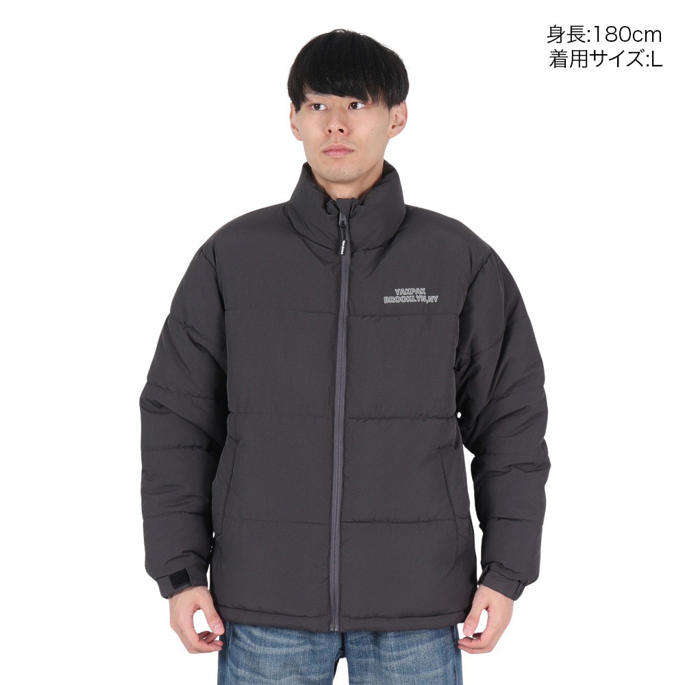 ヤックパック（YAK PAK）（メンズ、レディース）ナイロン パフジャケット 4910001-02 CHA