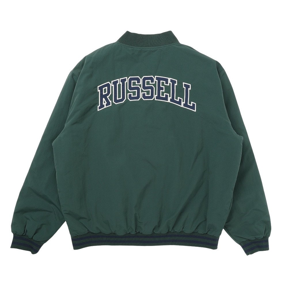 ラッセル ラッセル（RUSSELL）（メンズ）スタジアムジャンパー RBM26F0012 DGRN