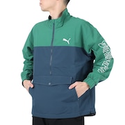 プーマ（PUMA）（メンズ）SUPER PUMA ウーブンジャケット 674791 37 GRN