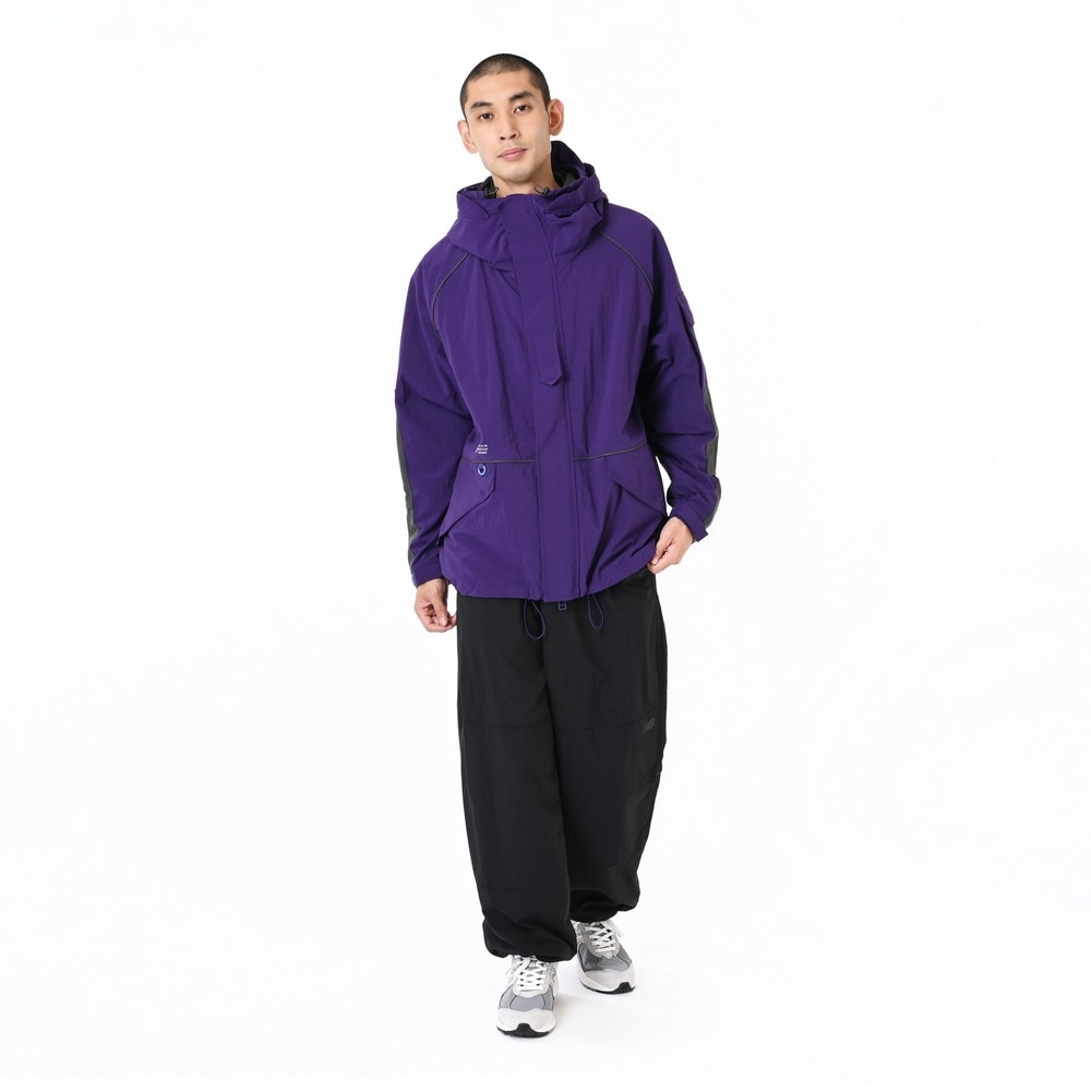 ニューバランス（new balance）（メンズ）ODフーデットタスランジャケット AMJ55640TPU