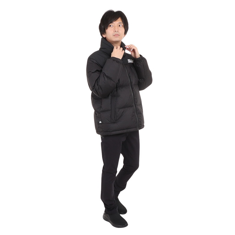 ファーストダウン（FIRSTDOWN）（メンズ）バブルダウンジャケット マイクロフト F542001 BLK