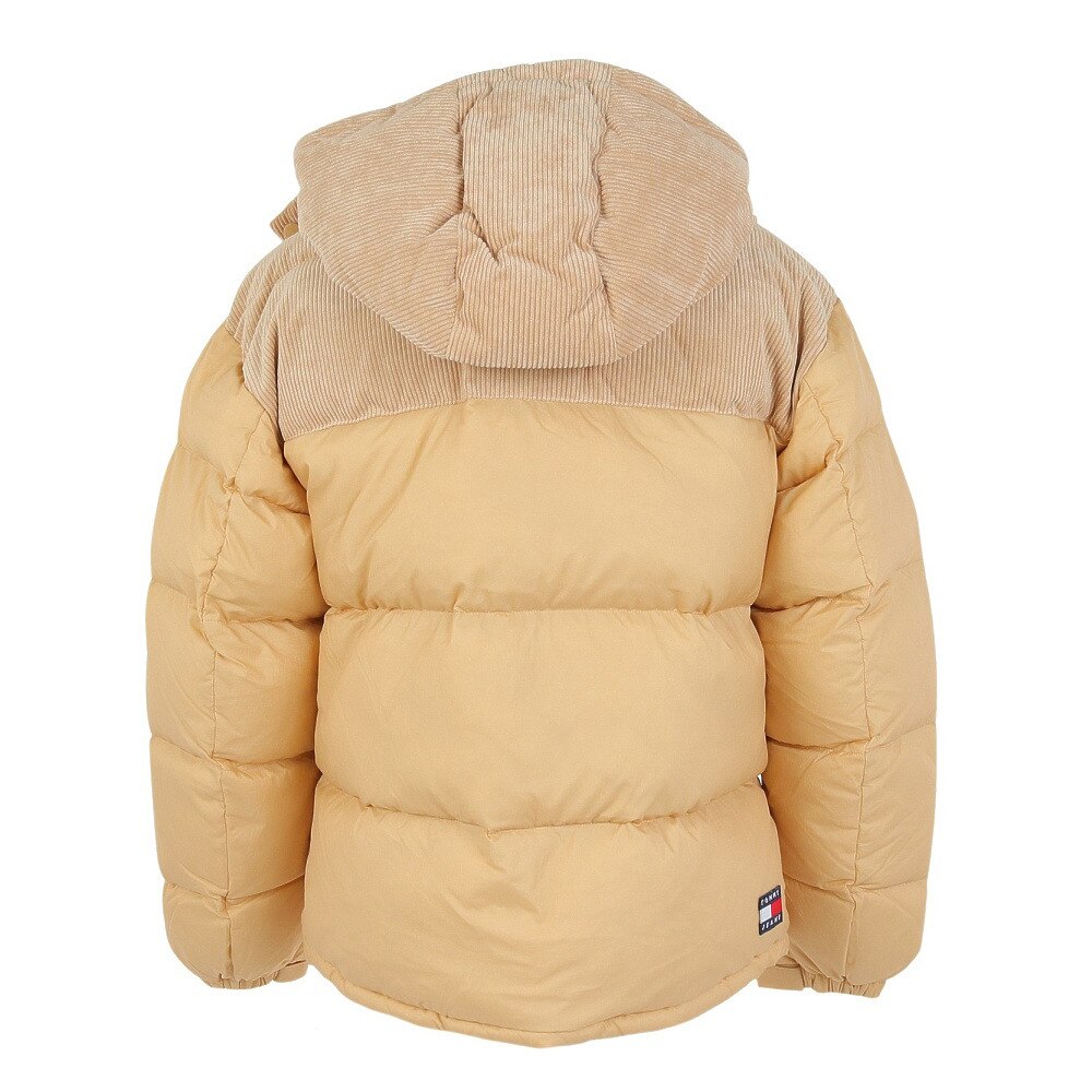 トミー ジーンズ（TOMMY JEANS）（メンズ）コーデュロイミックスパッファダウンジャケット DM17229-AB0