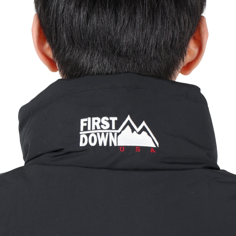 ファーストダウン（FIRSTDOWN）（メンズ）バブルダウンジャケット マイクロフト F742001 BLK