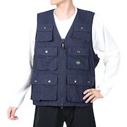 (メンズ)ヘンプポップベスト 792-4157003 NAVY