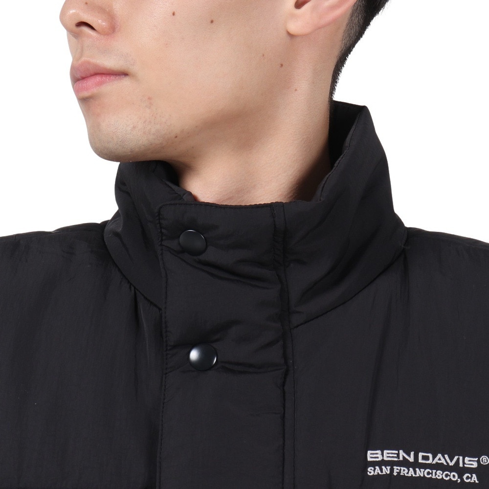 ベンデイビス（BEN DAVIS）（メンズ）フィッシングパファーベスト 24780017-BLK