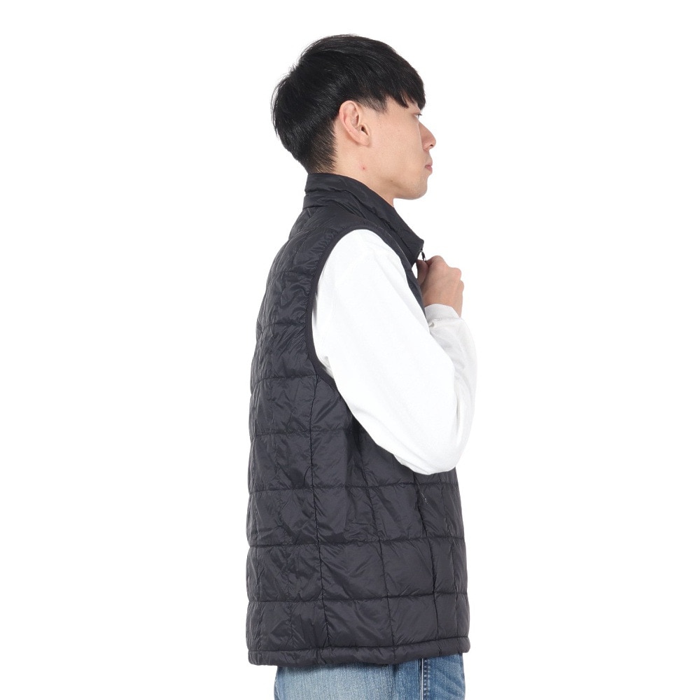 マンハッタンポーテージ（ManhattanPortage）（メンズ）スタンド ダウンベスト タイオン 24FW-MP-TAION 06 BLACK