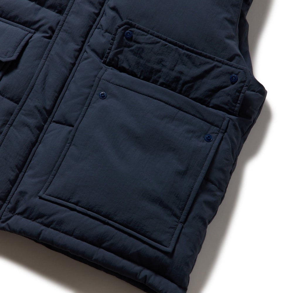 ニューエラ(NEW ERA)ダウンベスト コーデュロイ ナイロン コンビ 14682724(Men’s、Lady’s) ニューエラ（NEW ERA）（メンズ、レディース）ダウンベスト