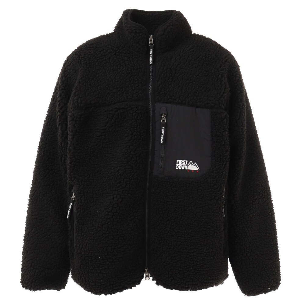  ボア フリース タンブリングボアブルゾン F842515C  BLK アウター もこもこ オンライン価格