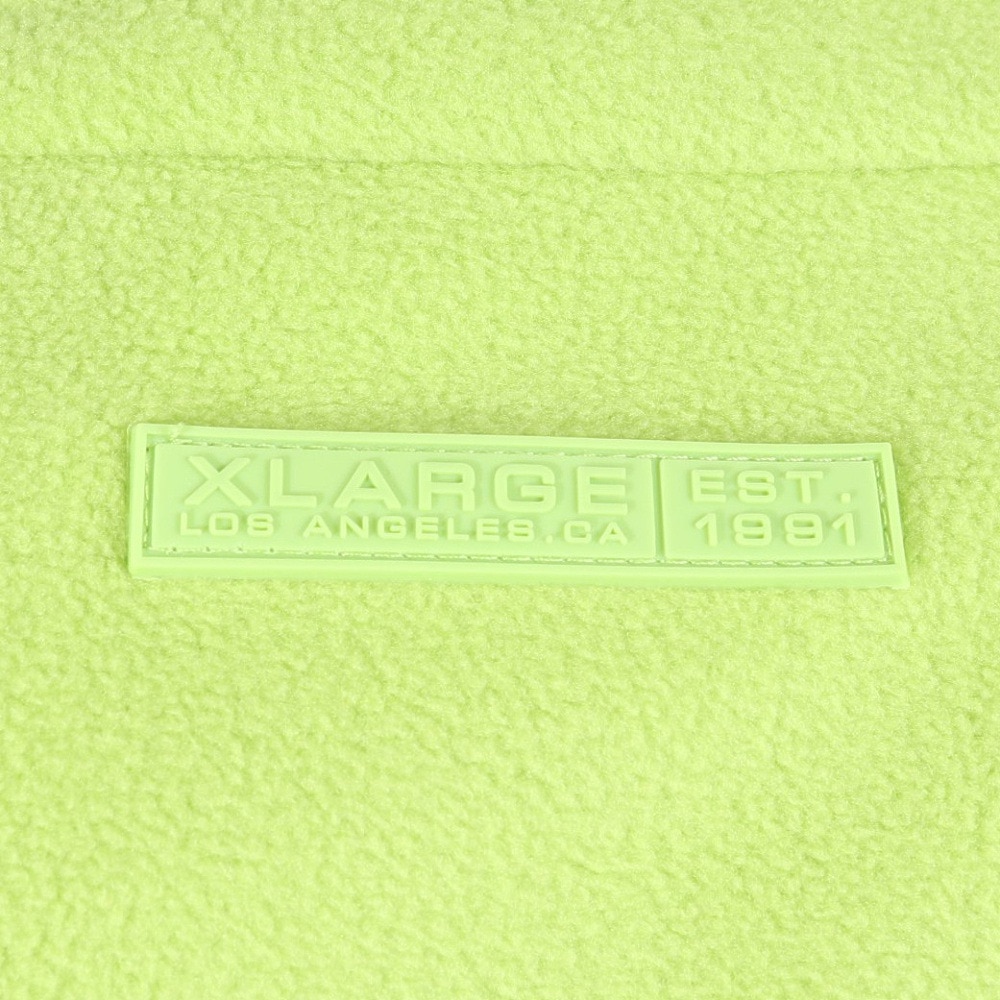 エクストララージ（XLARGE）（メンズ）リバーシブル ハーフジップ ジャケット 101234021016-LtGREEN