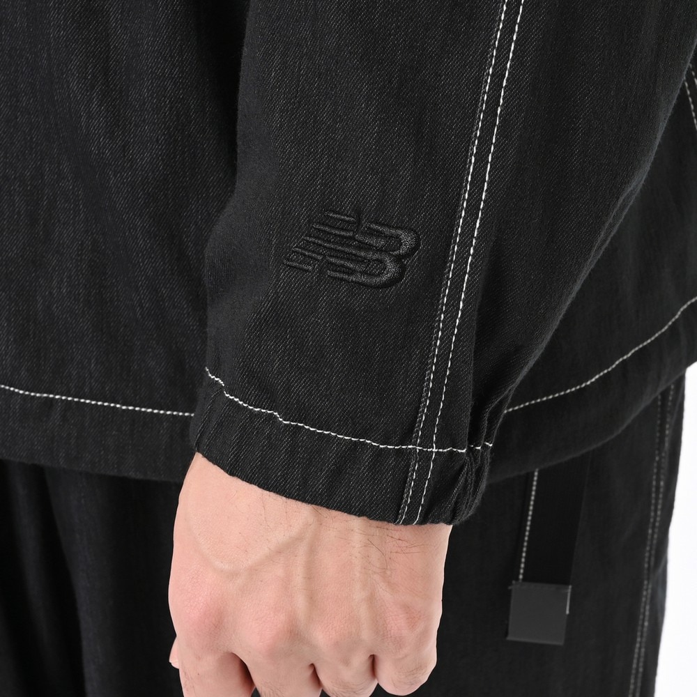 ニューバランス（new balance）（メンズ）ODジャージデニムジャケット AMJ55641CTR