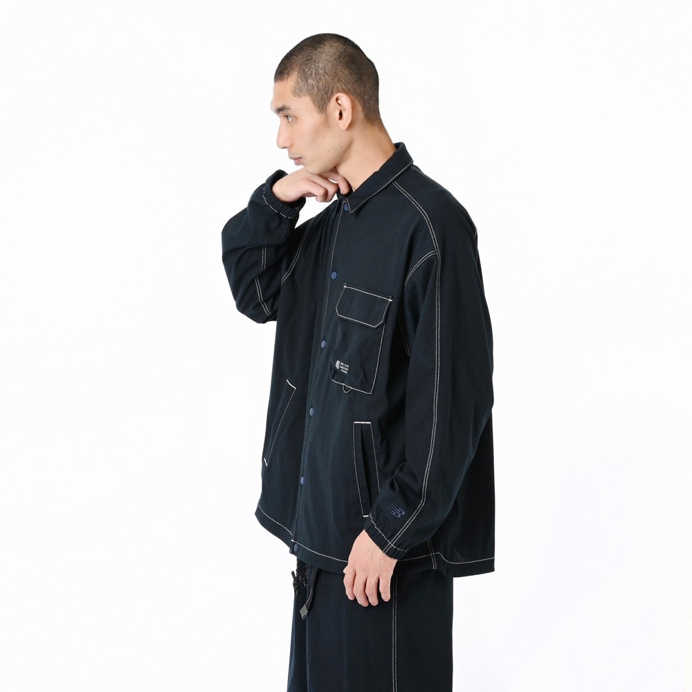 ニューバランス（new balance）（メンズ）ODジャージデニムジャケット AMJ55641NNY