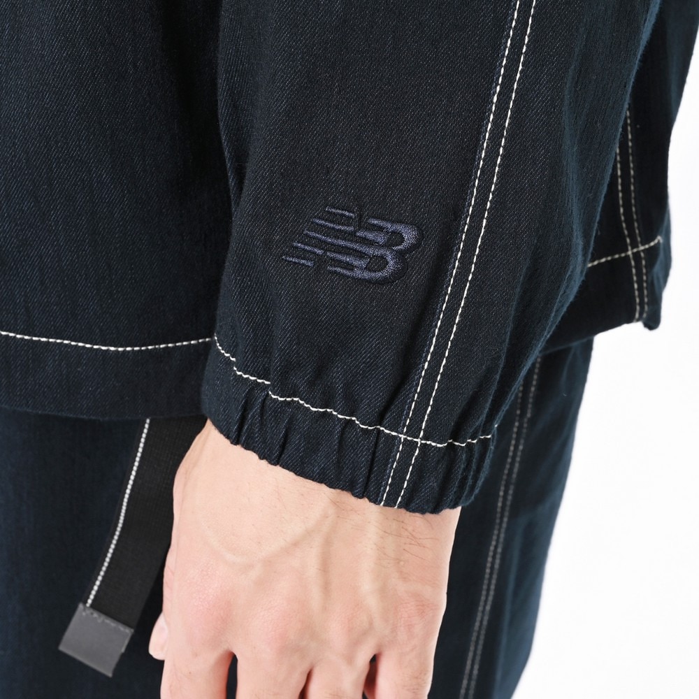 ニューバランス（new balance）（メンズ）ODジャージデニムジャケット AMJ55641NNY