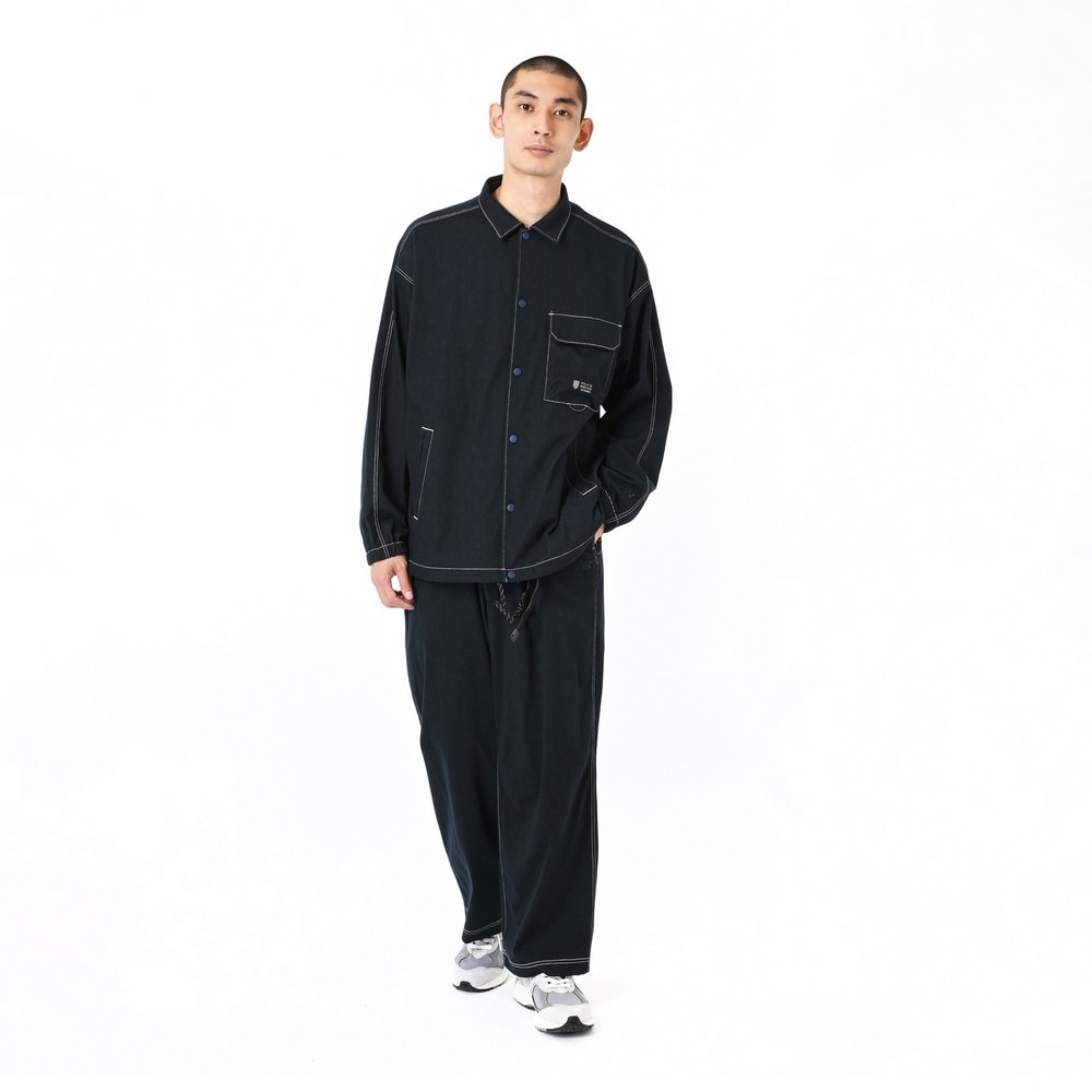 ニューバランス（new balance）（メンズ）ODジャージデニムジャケット AMJ55641NNY